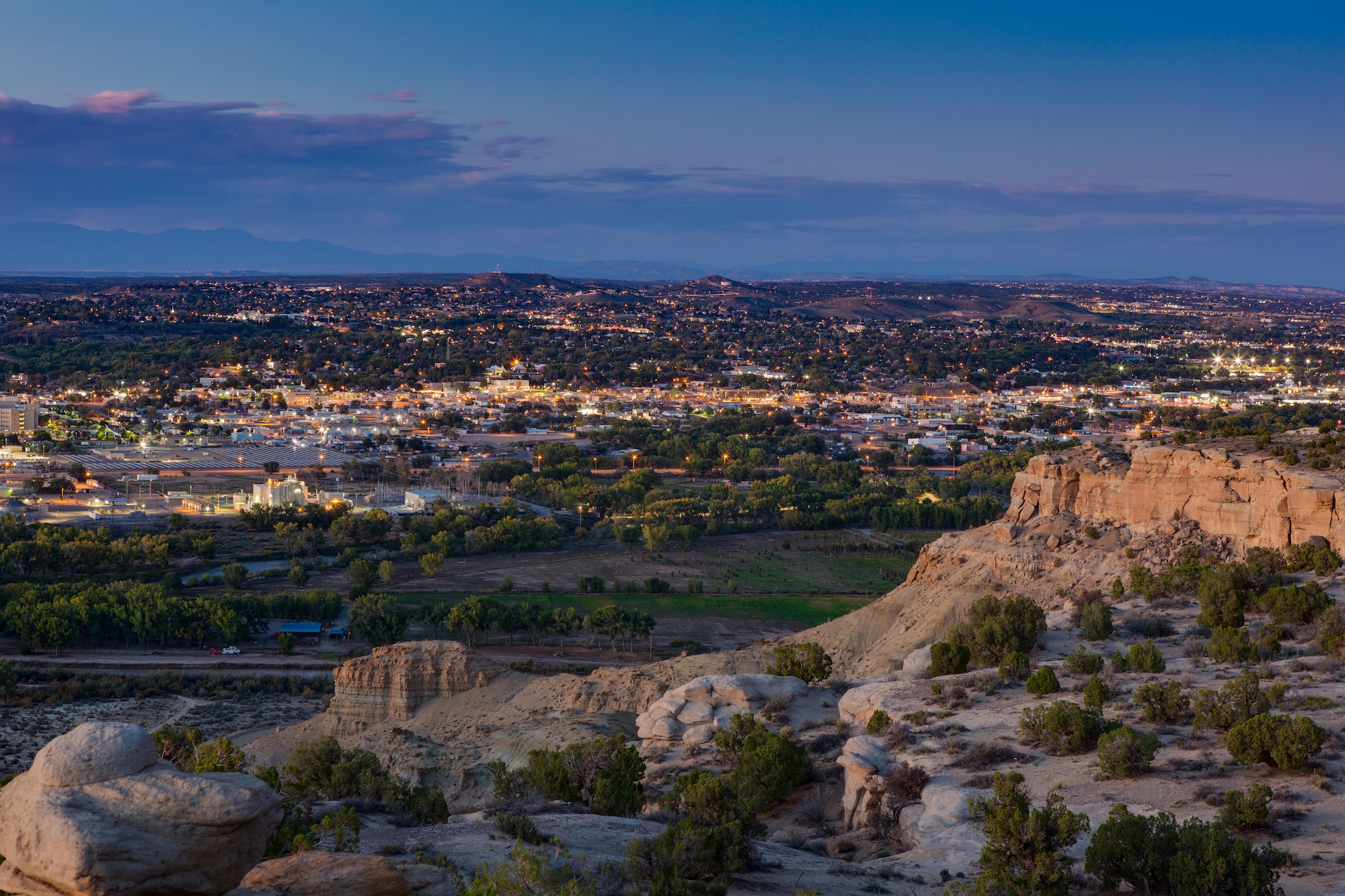 Image of Durango CO during autumn for comprehensive roofing services