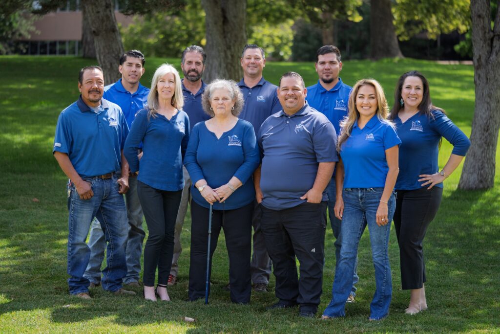 Image of the whole Whitlock Roofing team New Mexico